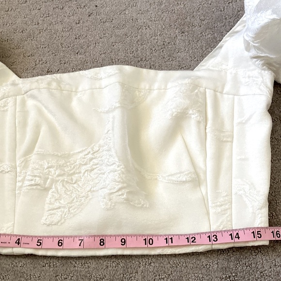 PREA JAMES BRIDAL Anja burnout organza bodice, 10. - Picture 15 of 16